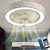 50 CM Ceiling Fans with Lights 6 Speeds APP+Remote Control Iron Fan Light Led 3 Color Dimmable Bedroom Living Room Fan Lamp 1