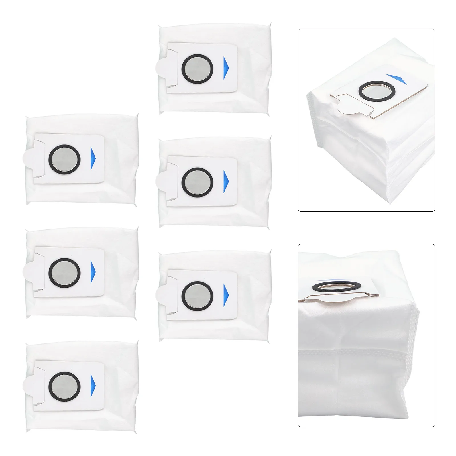 

Dust Free Cleaning Experience with 6Pcs Dust Bags for DDB030025 X2 Omni Robot Vacuum Cleaner Durable and Reliable