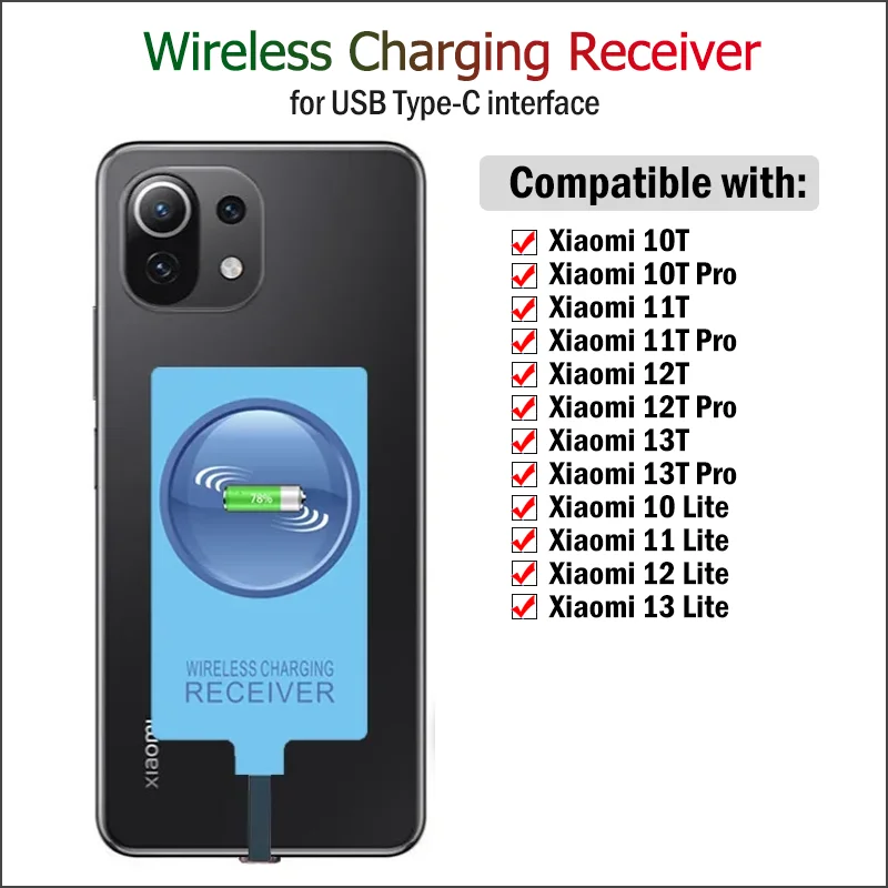 Charging Receiver Xiaomi Mi 10t Lite Qi Charging Fast Charging Mi