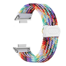 Braided Nylon Smart Watch Strap Wristband Bracelet - Enhanced Accessory for HUAWEI watch fit 2 (Pride Edition)