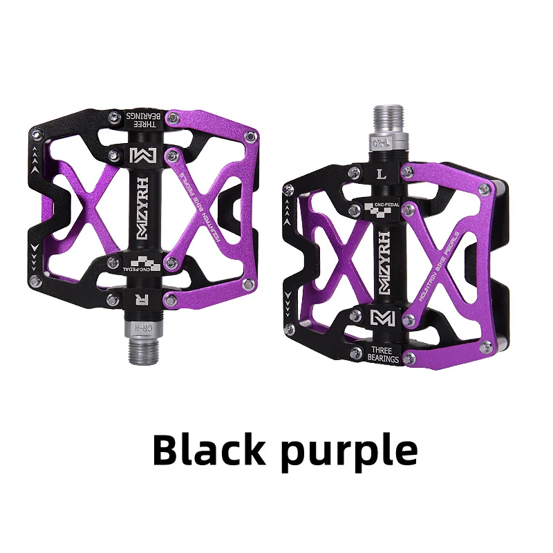 Pédales De Vélo Ultralégères CNC - Compatibles BMX, VTT, Route, Roulements Scellés, Garantie 1 An | Set De 3 Pédales Antidérapantes