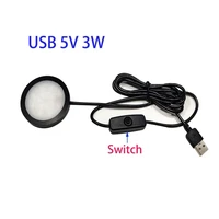6/10pcs Interior 5V USB Puck Lights Boat Camping Trailer Lights LED Spot Light Van Camper Caravan Lights Motorhome LED Lighting 2