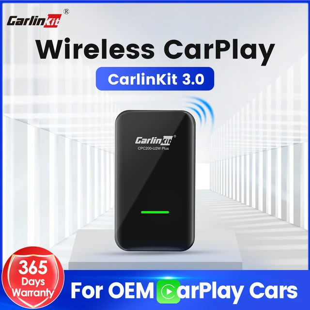 Carlinkit 3.0 Wireless CarPlay Adapter - Adaptateur sans fil pour