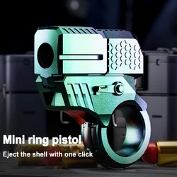 2024 New Mini Alloy Pistol Toy EDC Fingertip Spinner Metal Hand Spinner Decompression Toy Gift for Adults and Children