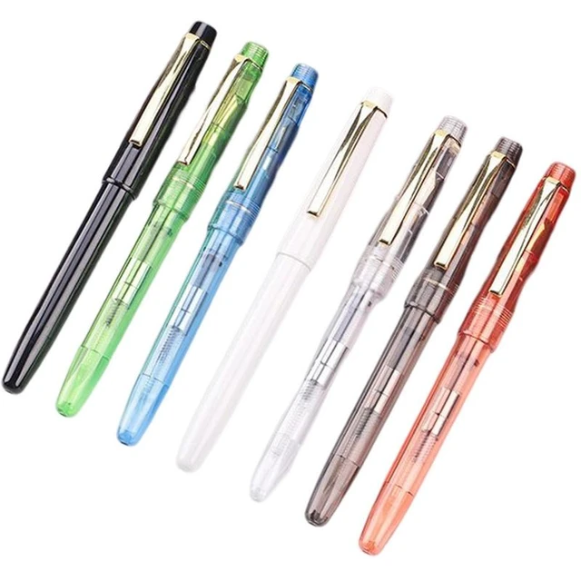 Disposable Fountain Pens, Fine Point Pen Smooth Writing Calligraphy Ink  Pens Lettering Journaling School Office Supplies - AliExpress