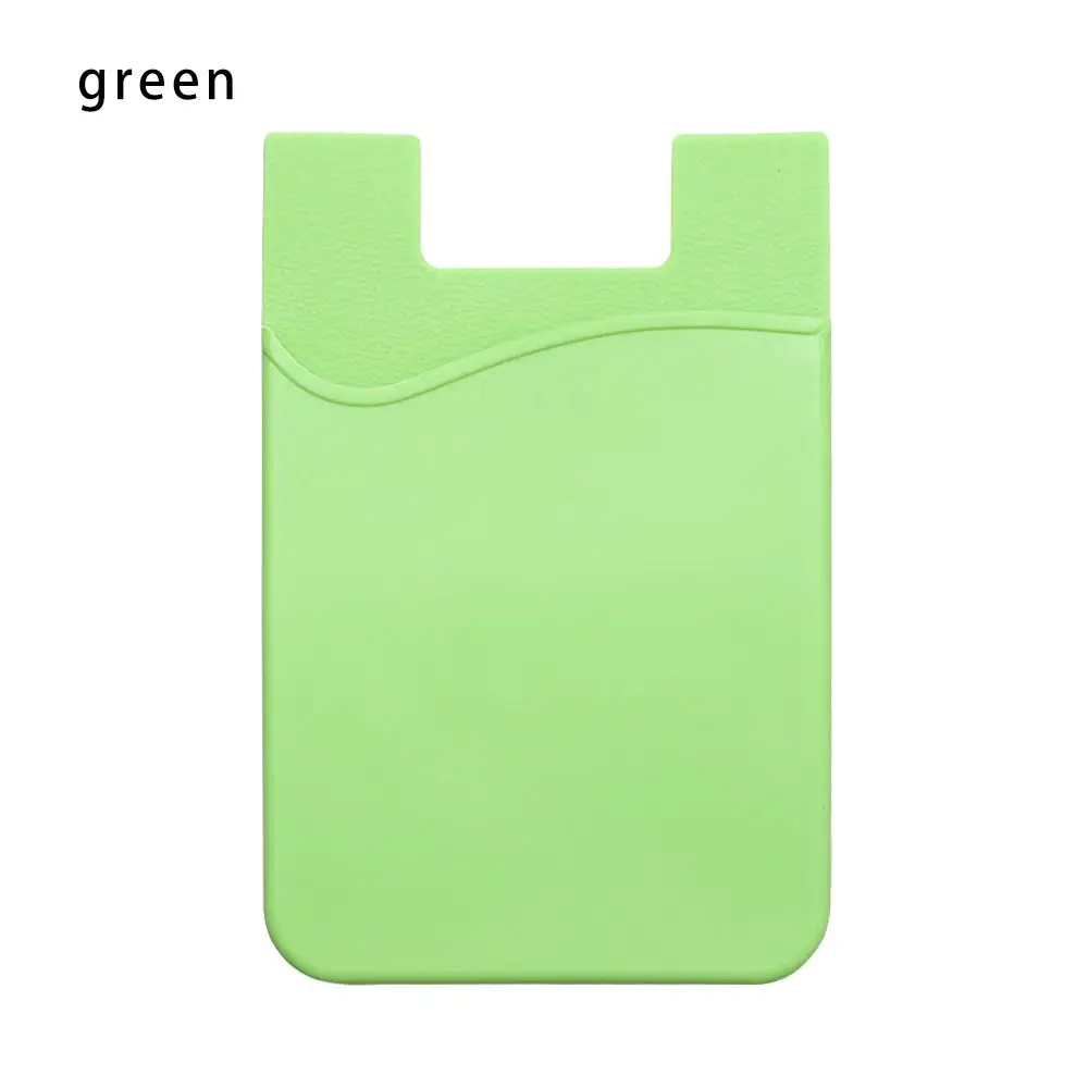 Universal Adhesive Card Holder for Cell Phones - Sleek and Convenient Wallet & ID Organizer