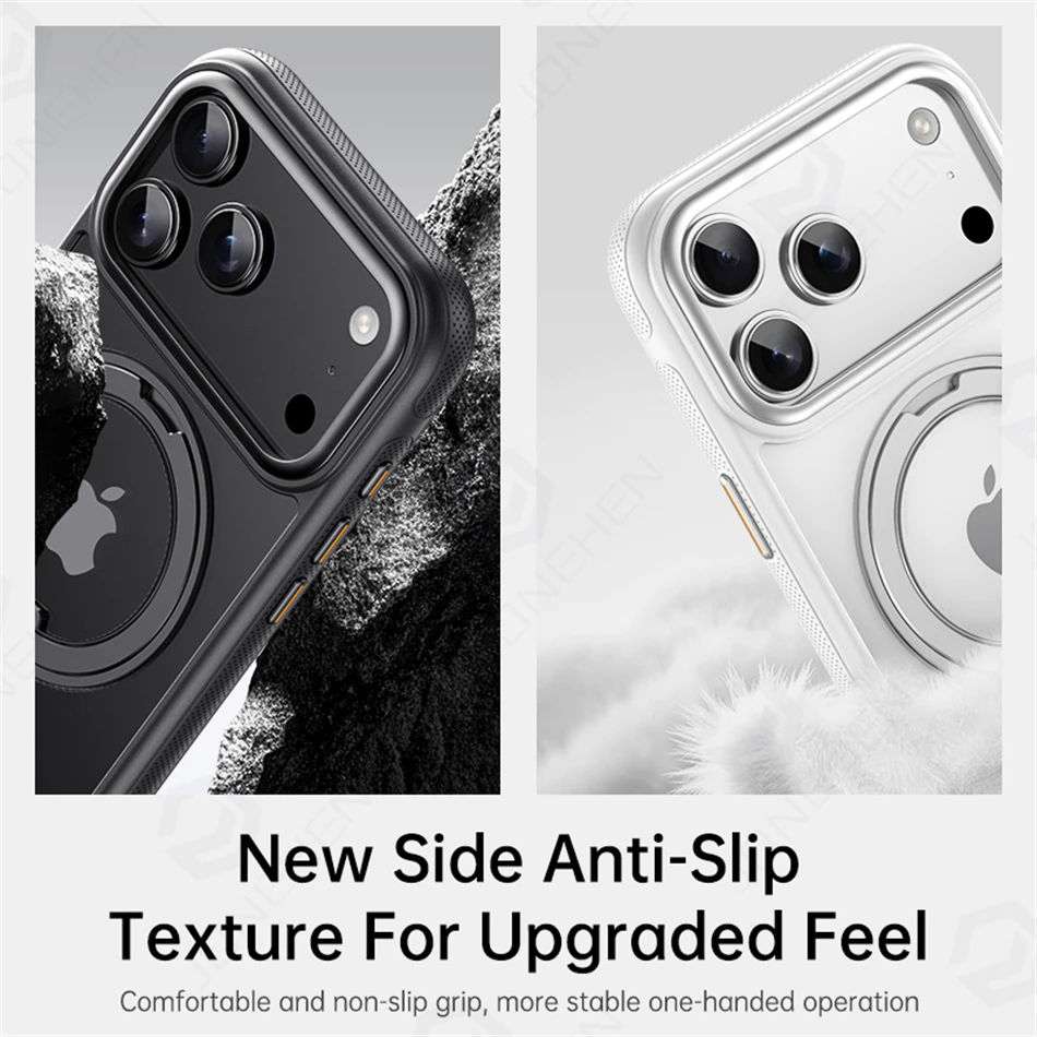 Magnetic 360° Rotating Sound-Torque Protective Armor Case