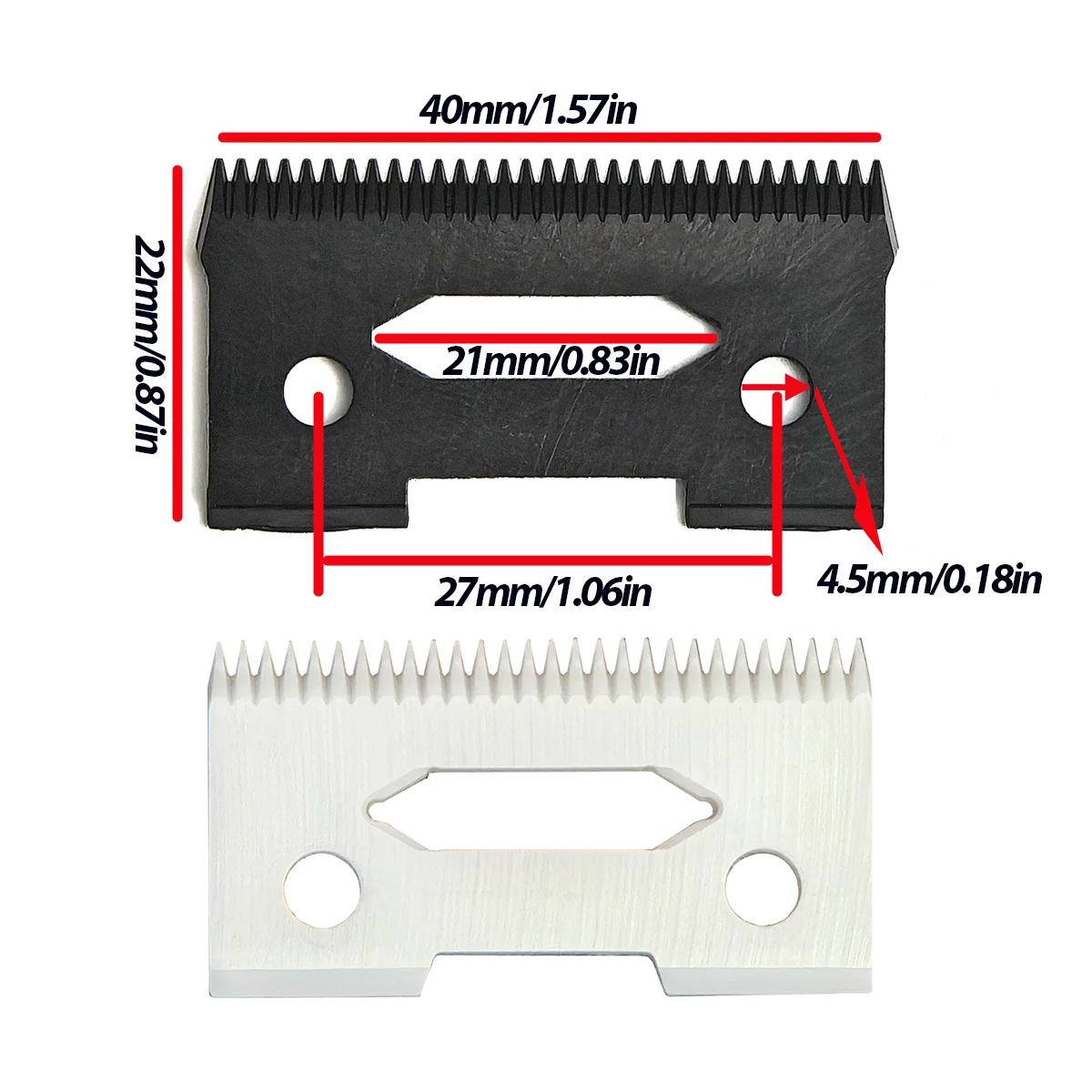 Professional Electric Hair Clipper Replacement Blade For M10 M5 M5F R66 R77F 8148 8504 2020C DLC Dual Ceramic Blade Barber Shop 3
