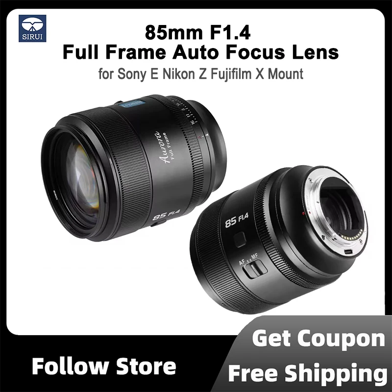 【ほぼ未使用】Sirui Aurora 85mm F1.4 Sony Eマウント Amazon.co.jp: SIRUI AURORA 85mm F1.4 【フィルター付属】フル