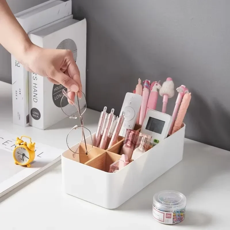 Eco-Friendly Bamboo & Wood Storage Box – Removable Multi-Purpose Organizer 4