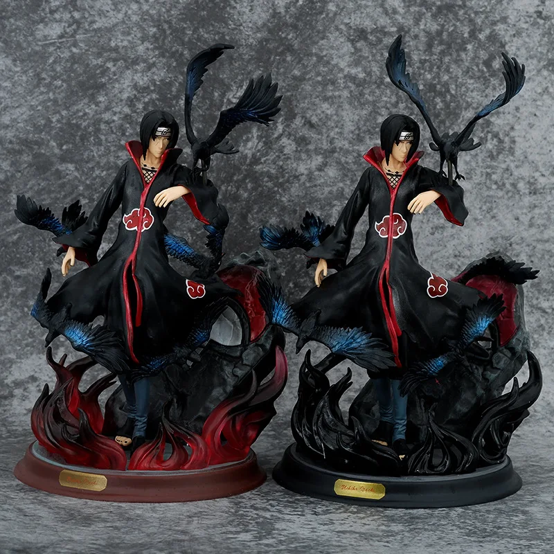 

Anime Naruto Shippuden Figure 27cm Uchiha Itachi Crow Pvc Action Figure Toy Manga Model Collection Gifts Desktop Ornaments