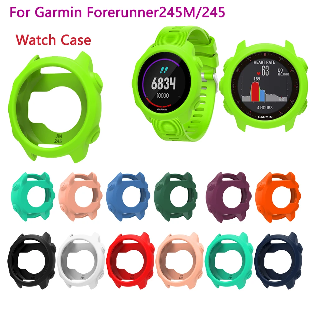 Silicone Protective Watch Case - Soft Anti-Scratch Bumper Cover Replacement Shell