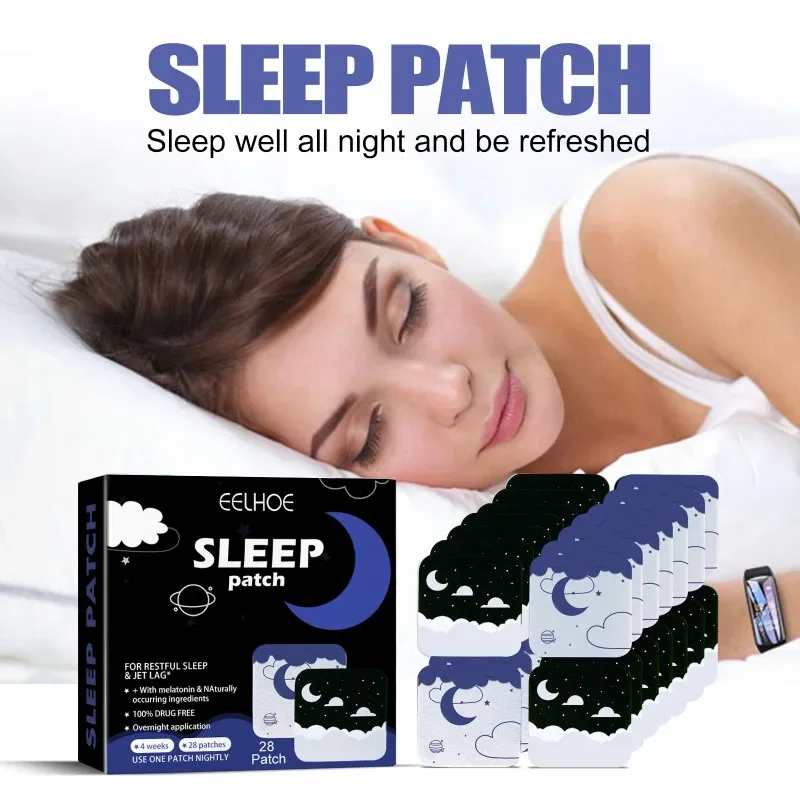 

Sleep Patch Insomnia Sleep Aid Patch Relieve Stress Anxiety Decompression Improve Sleeping Quality Plaster Good Sleep Stickers