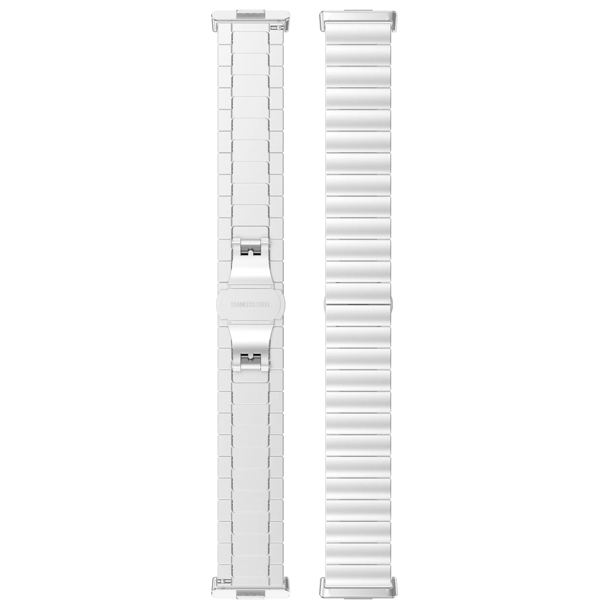 Premium Stainless Steel Wristband for Smartwatches - Elegant Metal Strap and Bracelet