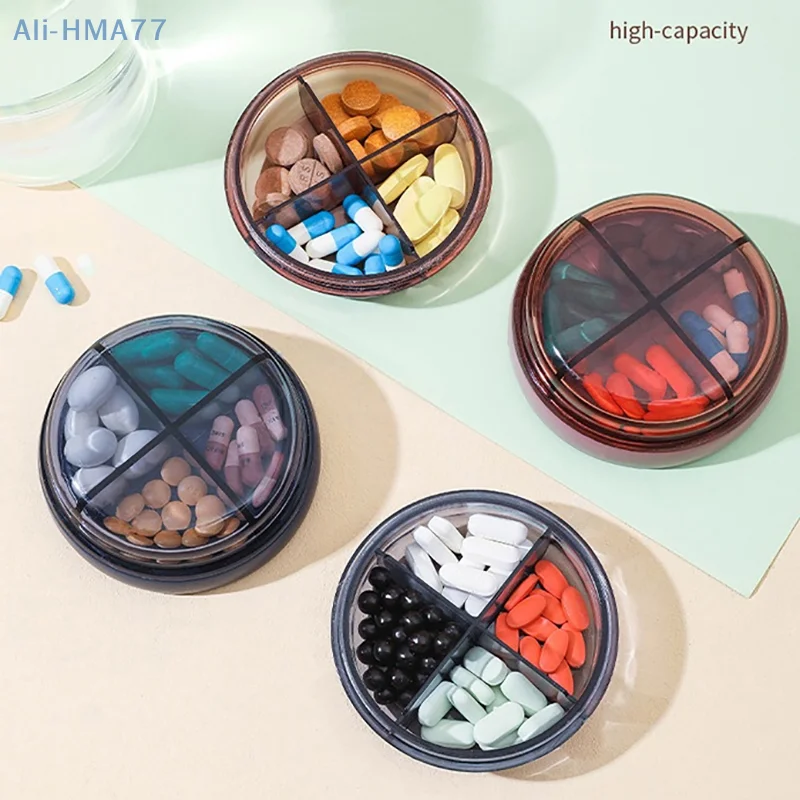

Double Layer Medicine Pill Box Case For Storage Travel Pill Case Vitamins Tablets Container Organizer Waterproof