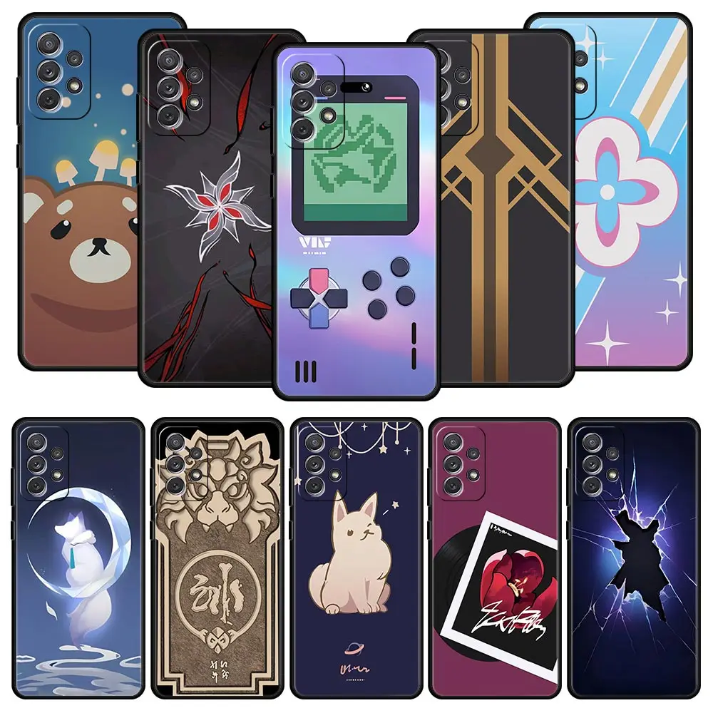 Honkai Star Rail jeu même Style coque de téléphone pour Samsung Galaxy A55 A53 A51 A35 A33 A25 A23 A21s A15 A13 A73 A71 A05s A03s couverture