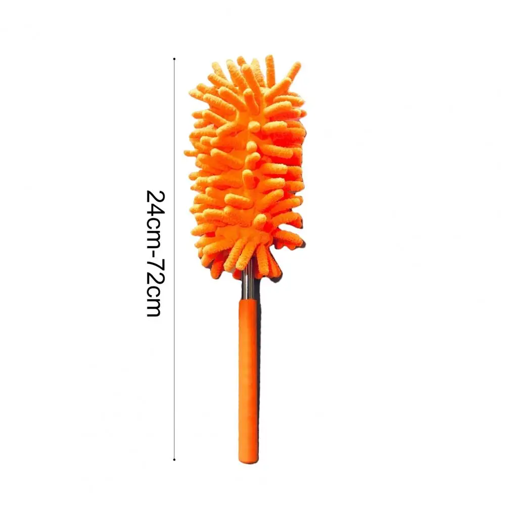 Replaceable Head Duster Microfiber Chenille Duster with Retractable Stainless Steel Pole for Home Office Car for Desktops cleaning duster telescopic duster brush retractable duster microfiber duster brush telescopic dust brush microfiber dust brush telescopic dust remover