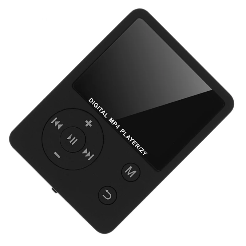 Mini MP3/MP4 Player Bluetooth Digital Display Screen Walkman Memory TF Cards Radio Build-in Speaker Music Player