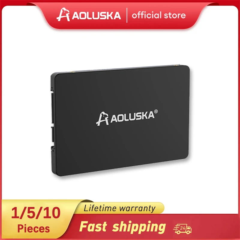 10PCS SSD SATA 3.0 128GB 256GB 512GB 1TB 2TB 2.5 Inch SATA III Desktop  Notebook Internal Solid State Drive SSD 1TB