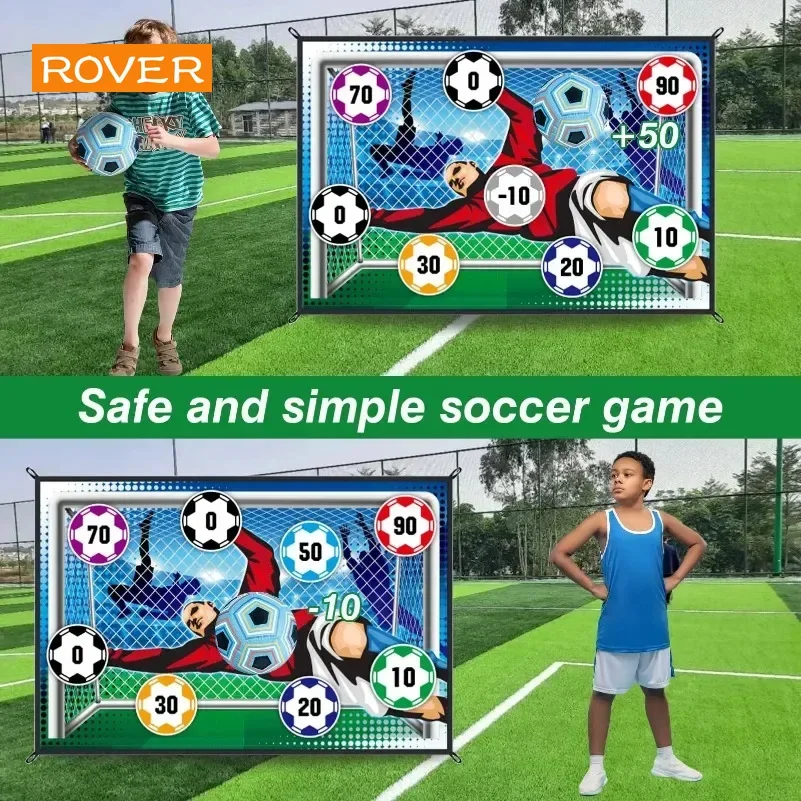 Soccer Game Mat Set Outdoor Indoor Soccer Toys Multiplayer Competitive Games Children Football Training Boy Gifts