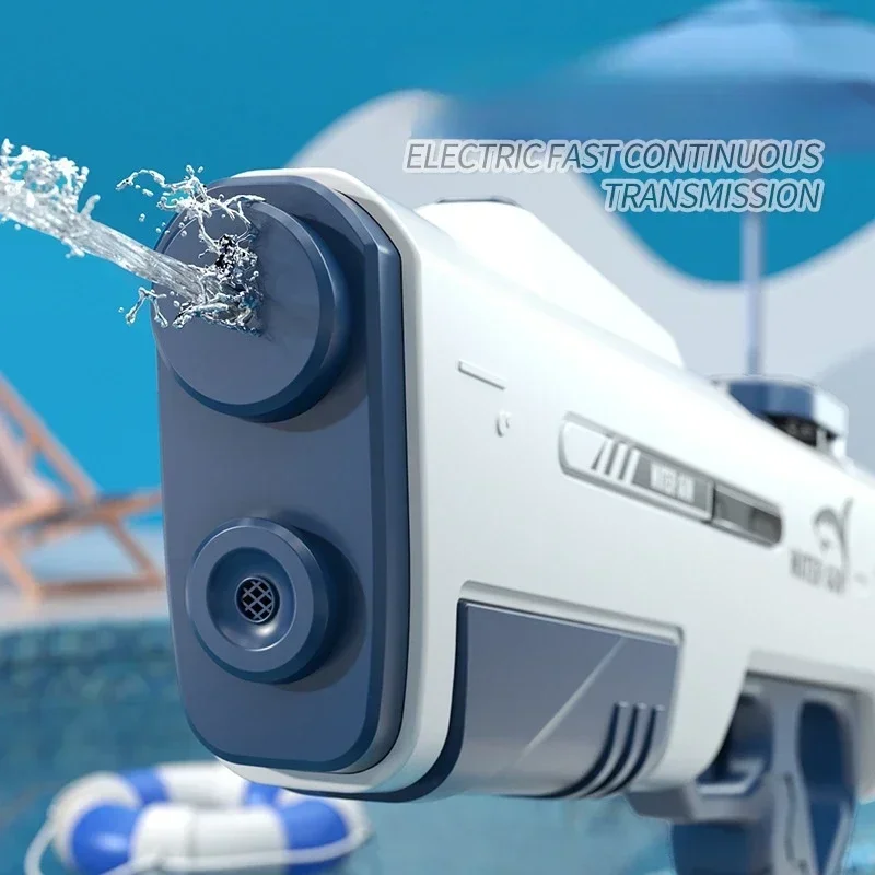 Outdoor Water Gun Toy Children Automatic Water Absorption Electric Gun Toys Hand Self-integration High-pressure