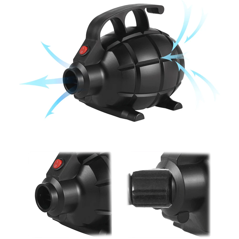 

Портативный воздушный насос с европейской вилкой, 600 Вт, воздушный компрессор 220 л/мин, 240-в, для серфинга, доски, матраса