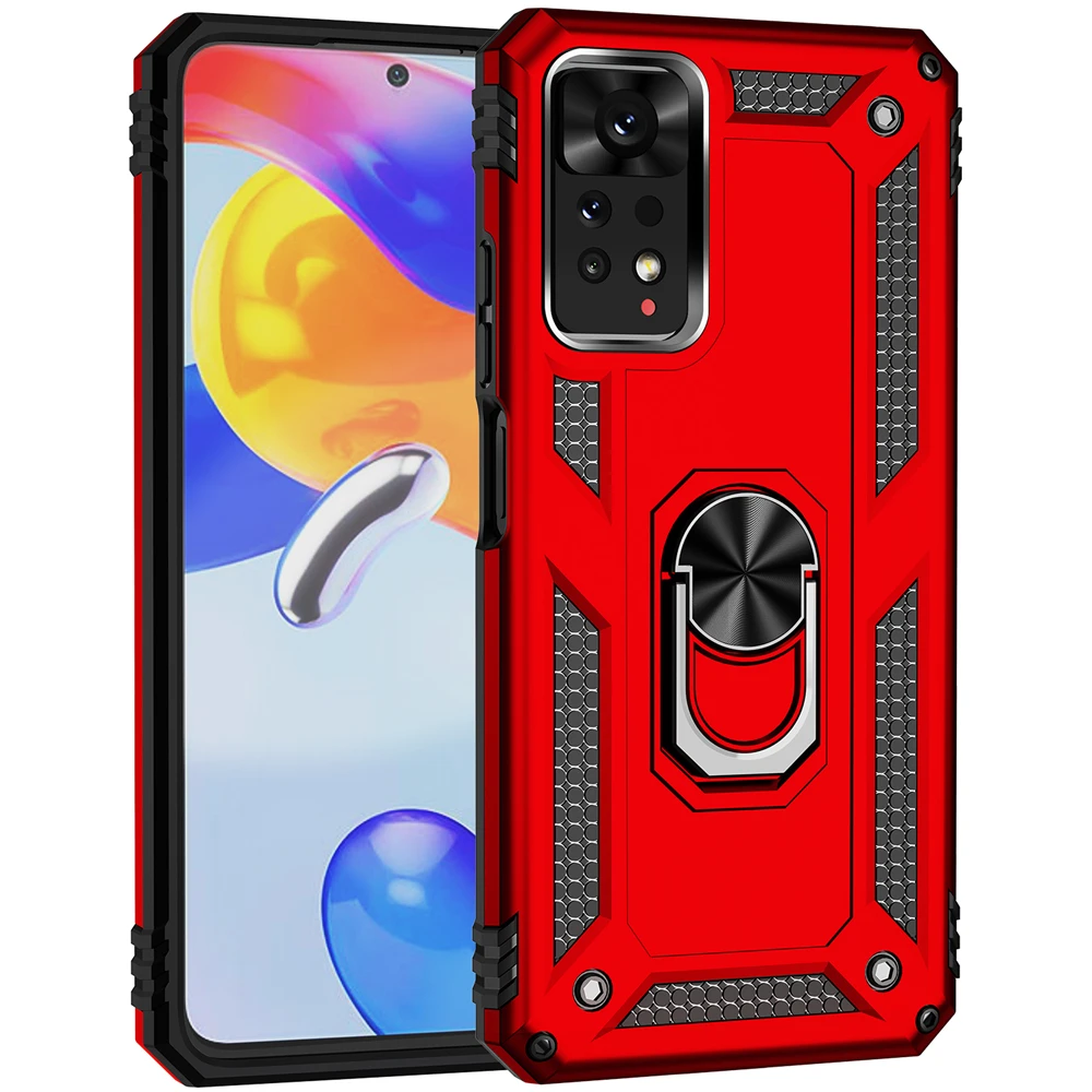 ShockProof Armor Case Coque For Xiaomi Redmi Note 11 10 9 8 Pro 10C 7 10S 11S 9C 9A NFC 10A Anti Shock Magnet Shell Case_voghion.com