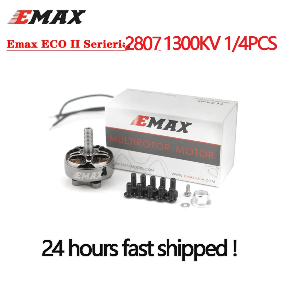 

EMAX ECOII Series ECO II 2807 6S кв 5S 1500 кв 4S 1700 кв бесщеточный двигатель 1/4 шт. для FPV гоночного радиоуправляемого дрона запчасти «сделай сам»