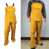 Heavy Duty Welding Clothing Cowhide Leather Welding Apron Split Leg Heat Resistant Bib Apron with Pockets Tool for Men Women 2