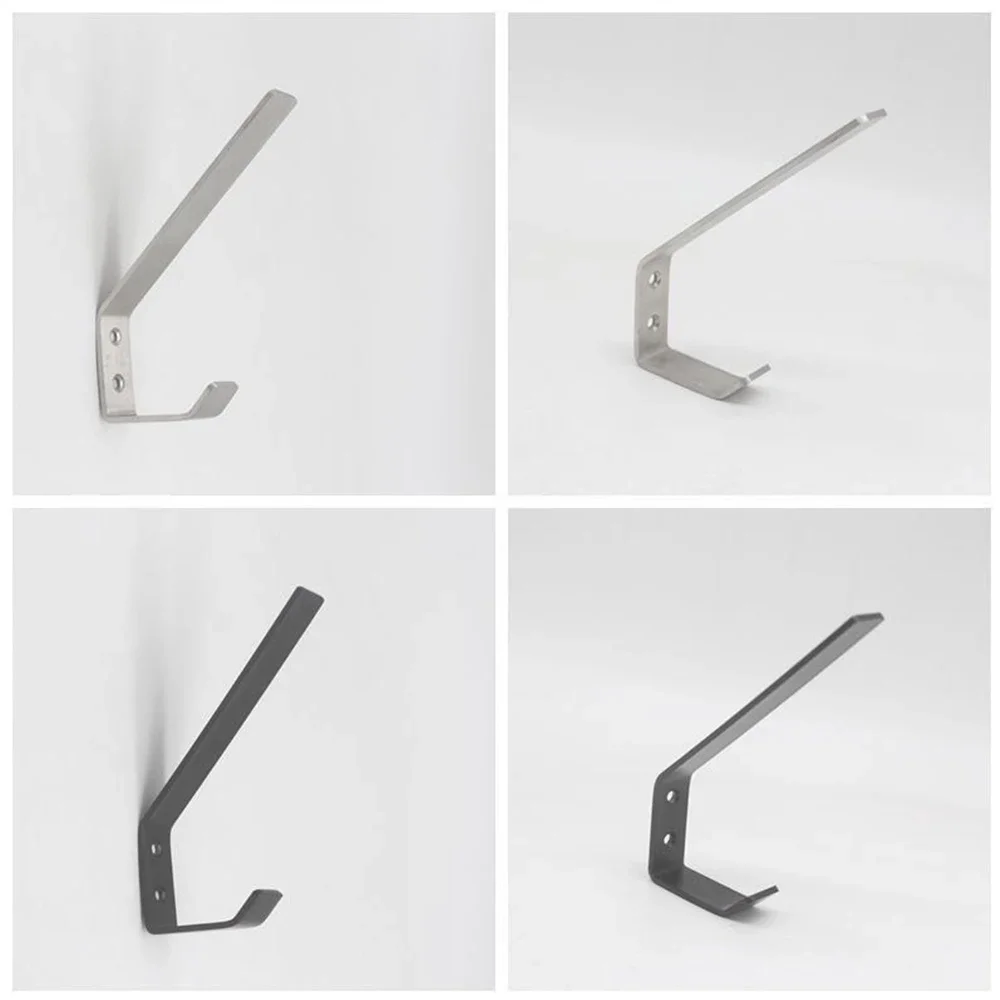 Motorcycle Helmet Holder 1PC 304 Stainless Steel Wall Mounted Helmet Display Rack Bracket Multipurpose Household Coat Hook motorcycle helmet holder