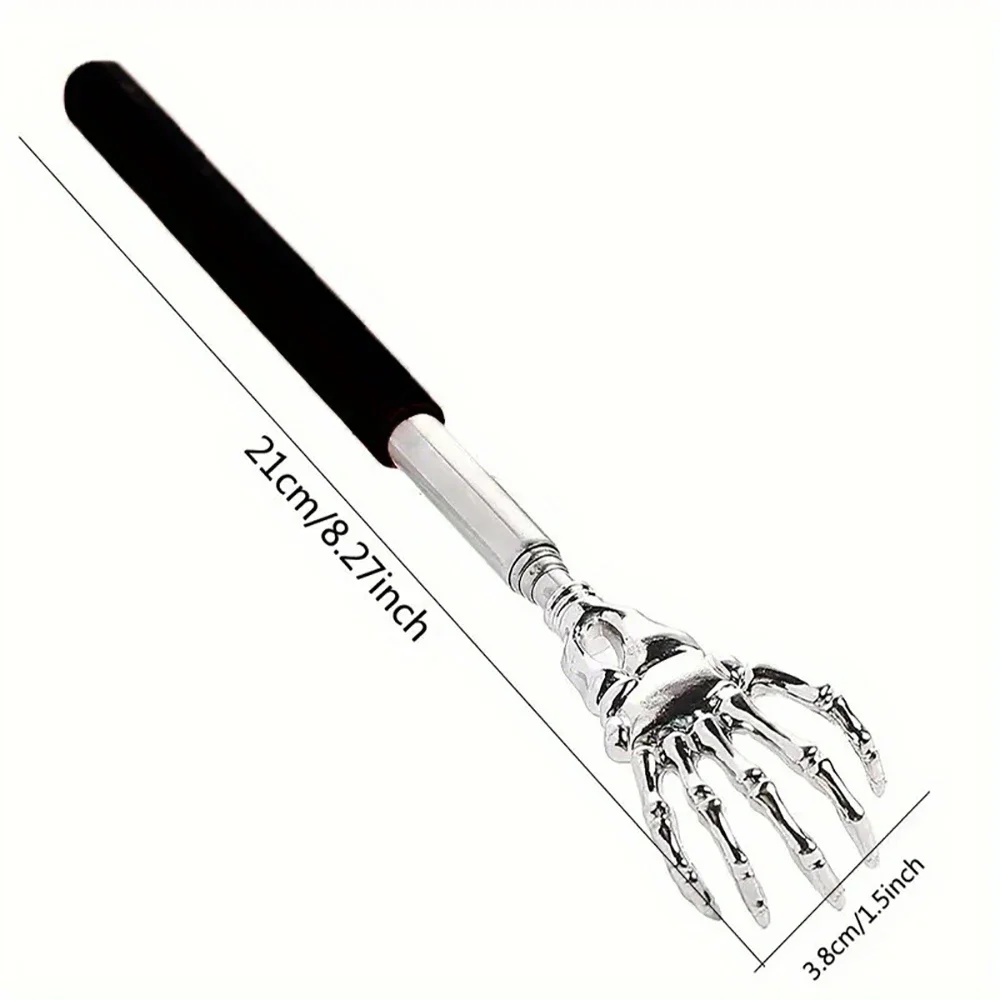 2026 Ghost Hand Stainless Steel Retractable Household Massager, Self-Reliant Back Scratcher, Elderly Comfort Scratcher