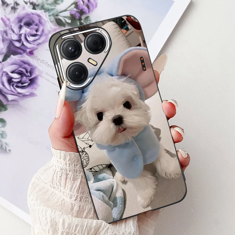 Stylish Painted Soft Silicone Phone Case Cover