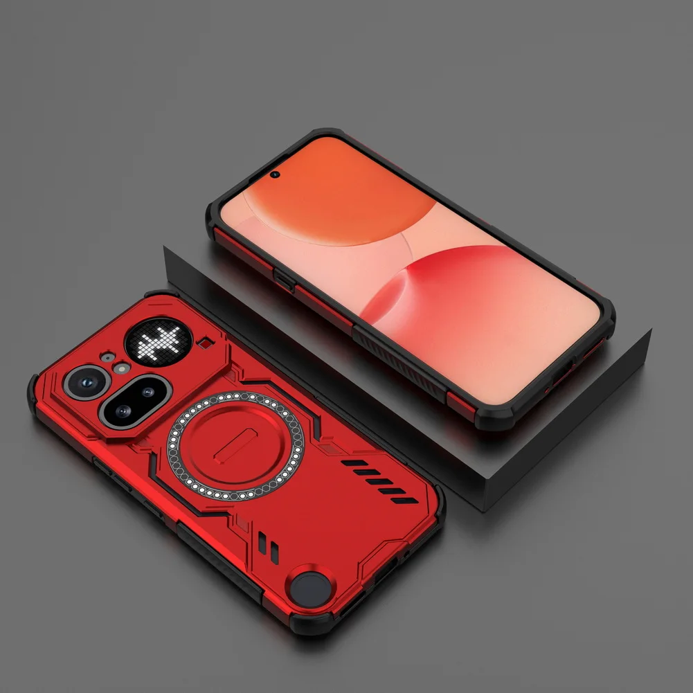 Cooling and Breathable Magnetic Ring Case with Heat Dissipation Technology
