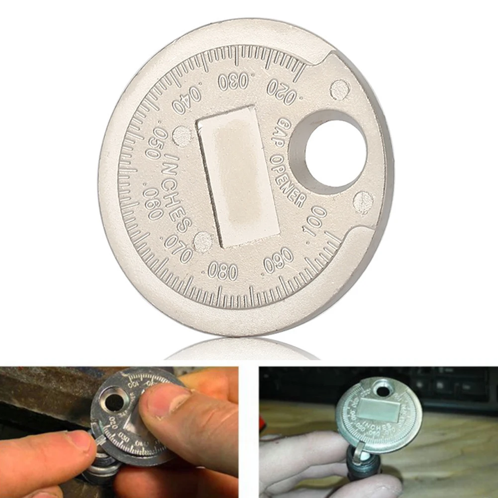 Adjustable Spark Plug Gap Measurement & Adjustment Tool (0.6-2.4mm Range)