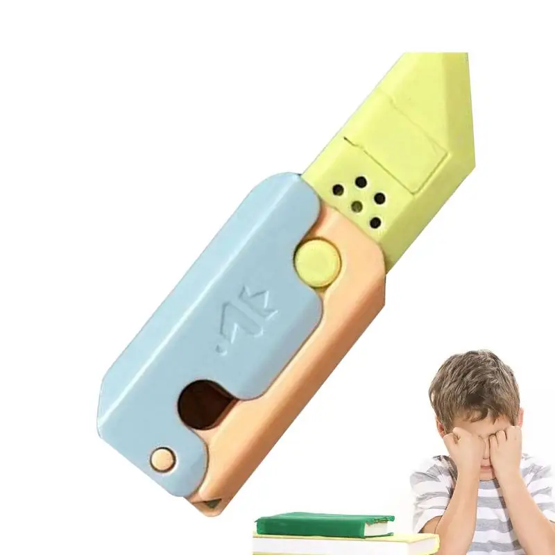 

3D Printed Toys Small Carrot Fidget Toys 3-in-1 Fidget Toys With Music Luminous Flash Design Gift For Children Adults Easter
