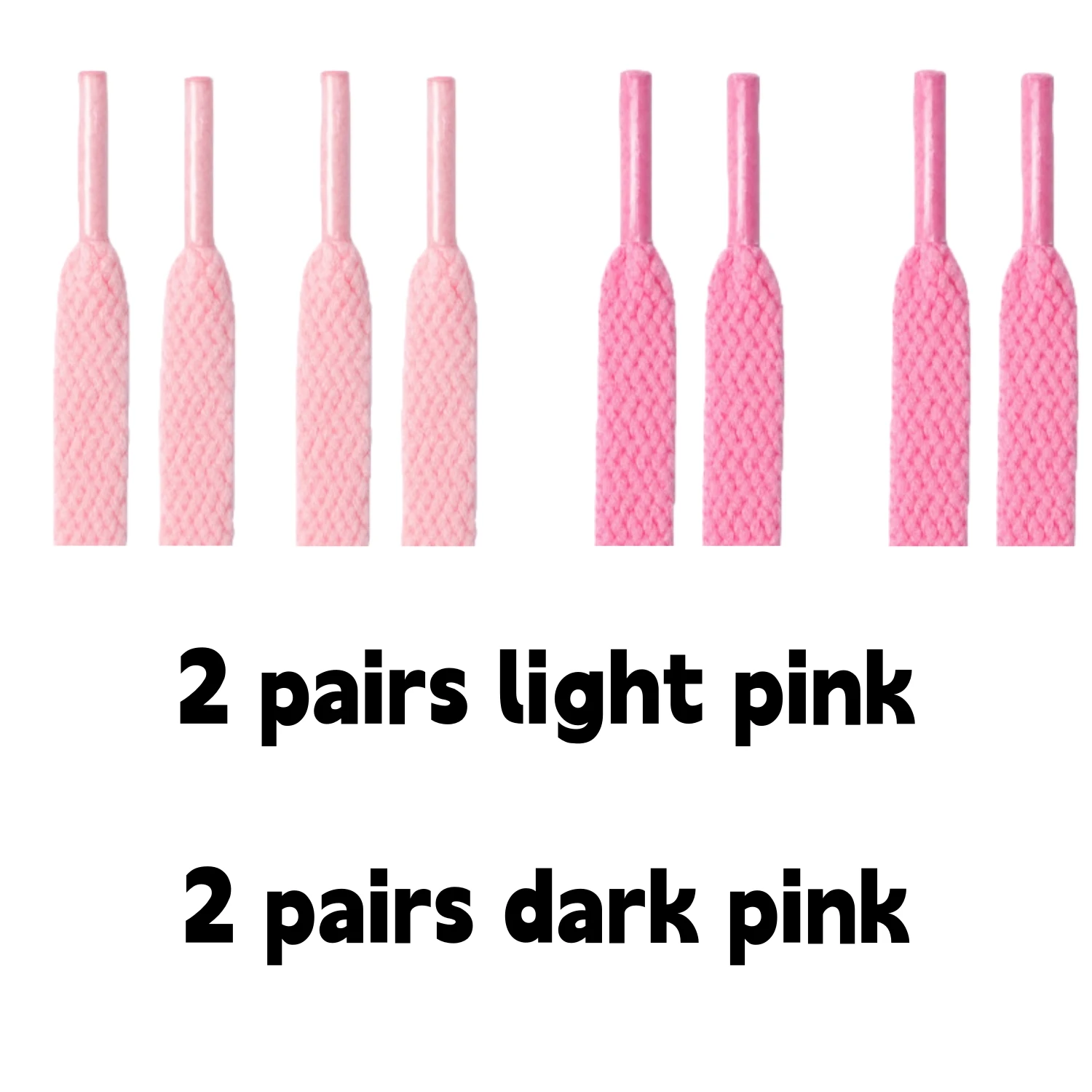 Enhanced Shoelaces for Kids' Sneakers - Flat Thick Design for Basketball Shoes