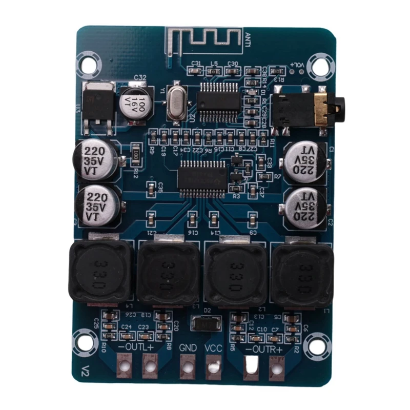 

Цифровой усилитель мощности с Bluetooth, 2x30 Вт