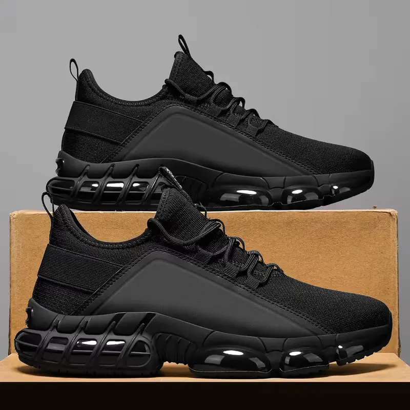 Herren Casual Laufschuhe Atmungsaktive Sommer-Joggingschuhe Leichte Sportschuhe Outdoor-Sneaker Herren Dämpfende Sportschuhe – Detail 4