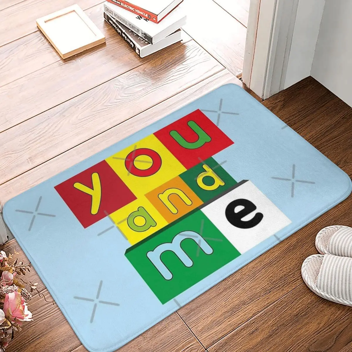 

Beebthings You And Me 40x60cm Carpet Polyester Floor Mats Cute Style Bathroom Outdoor