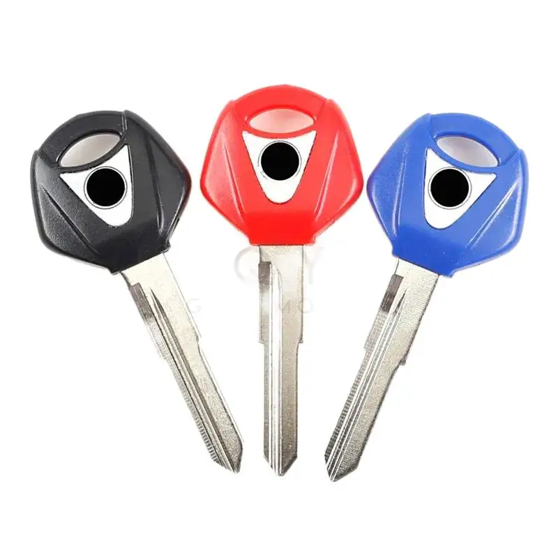 3PCs blank key motorcycle replace uncut keys for Yamaha R25 R3 xMax X-Max X max r 125 200 250 mt01 SR400 fz6r fz6n MT03 R15 motorcycle keys motorcycle key accessories