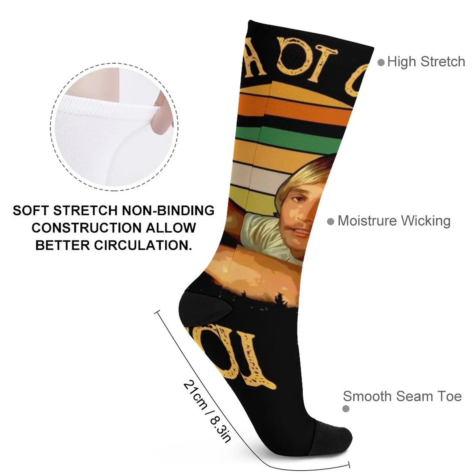 It'd Be A Lot Cooler If You Did Vintage Retro David #Wooderson Dazed and Confused Socks sport socks Funny socks woman Lots