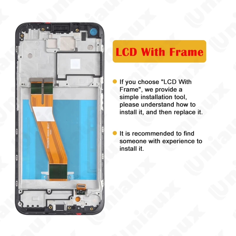 Visor Lcd Original para Nokia 5.4 Tela Sensível ao Toque Montagem Digitalizador com Moldura Peças de Reparo Ta1328 Ta-1325 Ta-1340 639 - Image 4