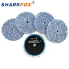 Sharkfox 3/5/6 Inch Microfiber buffing pads dual action polisher polishing pads 1