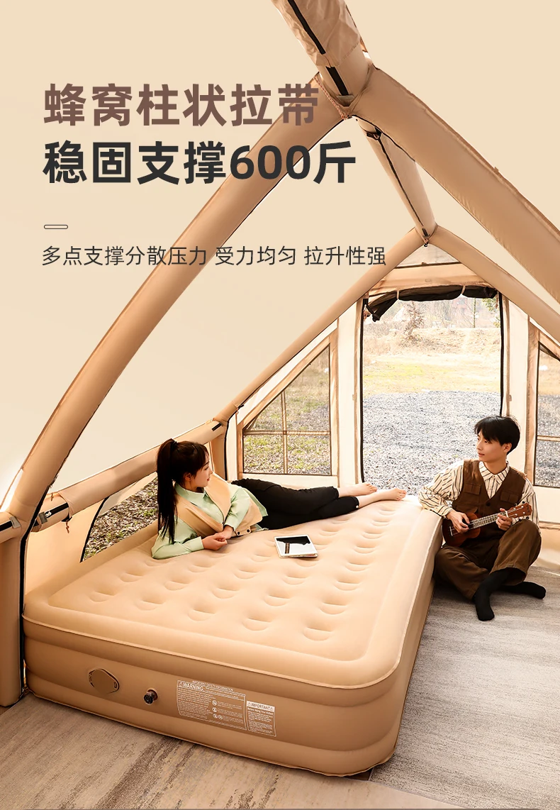 Description Picture 6 of itemFloor Latex Mattress Inflatable Folding Mat Topper Bases Latex Mattress Sleeping Memory Colchon Enrollable Bedroom Furniture