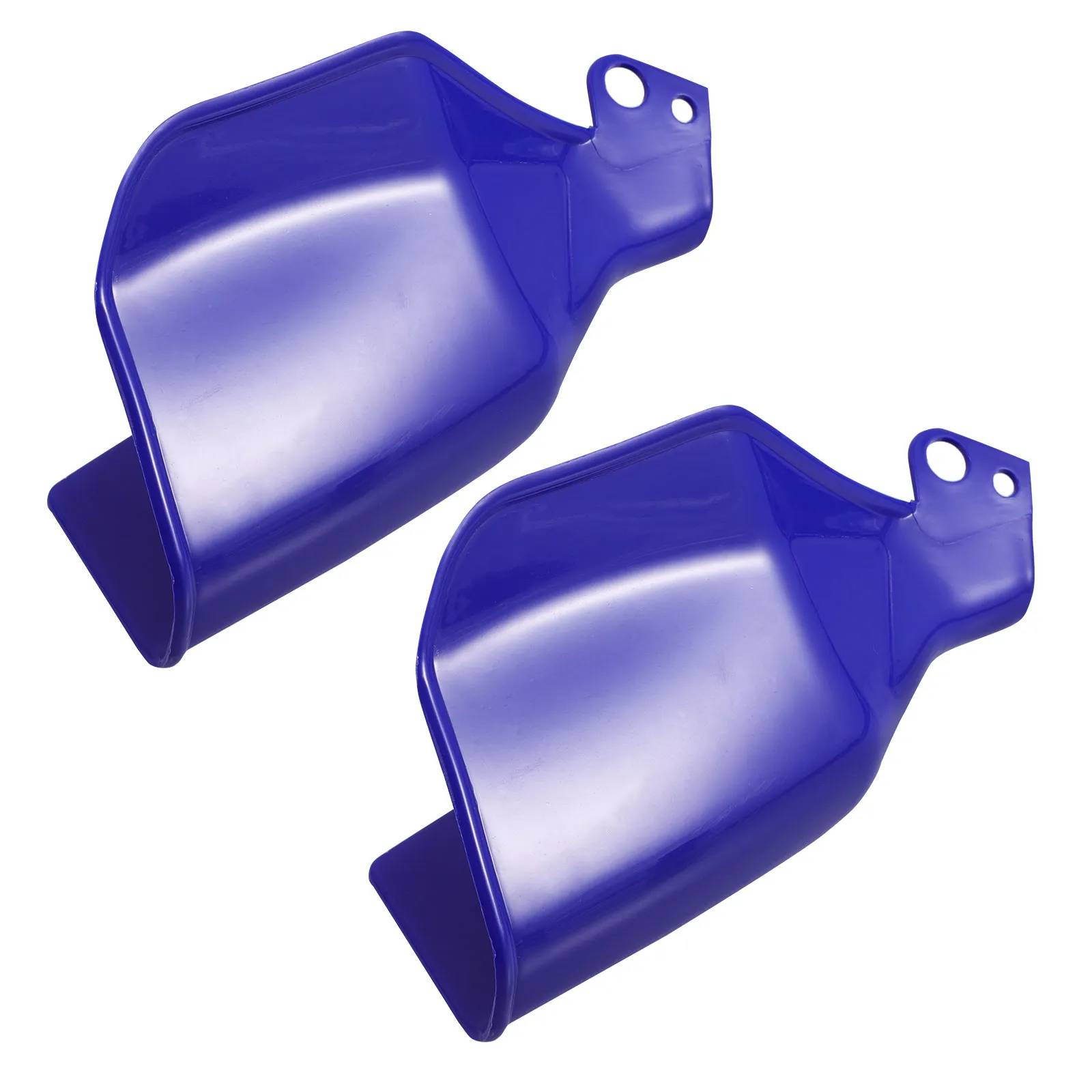 2Pcs 오토바이 핸들바 보호대 다기능 윈드스크린 핸드가드 간편한 설치 세련된 외관 종합적인 디자인