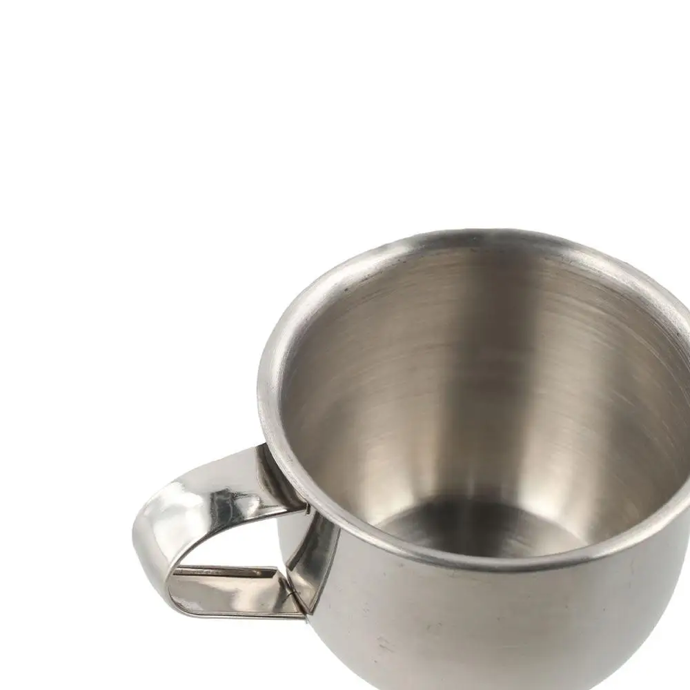 미니 60ml 304 스테인레스 스틸 티컵 손잡이가 있는 낙하 방지 소용량 음료컵 주스컵 야외용