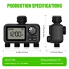 Eshico HCT-M09 4-Outlet Water Timer 2025th Newest 4 Zone Garden Tools Automatic Irrigation System Smart Sprinkler Super Timeing 2