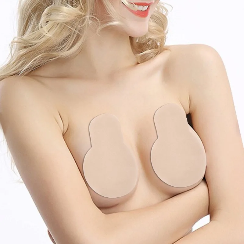 Self-adhesive Nipple Cover Chest Patch Non-woven Thin Invisible Bra Disposable Sticky Lift Breast Petals Round Flower Pads silicone nipple cover,invisible stick on bra,sticky bra,disposable breast patch,disposable nipple cover,breast nipple covers,breast sticker