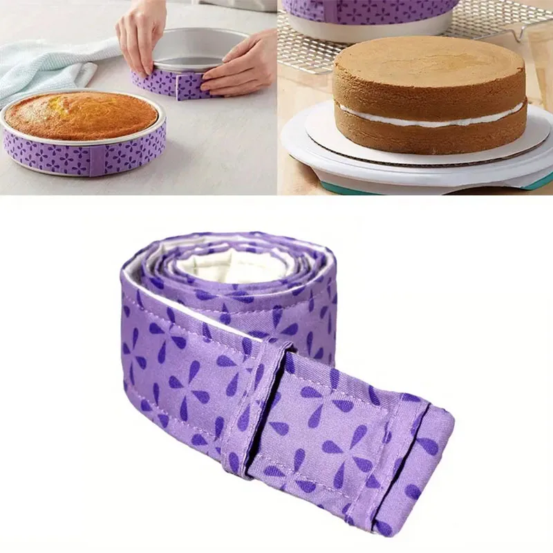 Professional Bake Strip for Cake Pans Moisture Retention Protector Belt Even Level Baking Aid - Essential Kitchen Tool