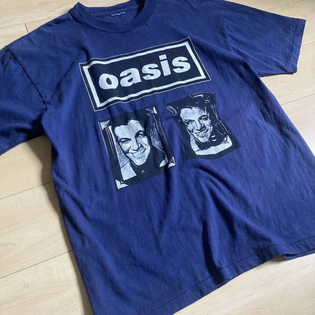 XL 90s Oasis Vintage Band T-shirt Oasis Blur Recchi T Shirt for